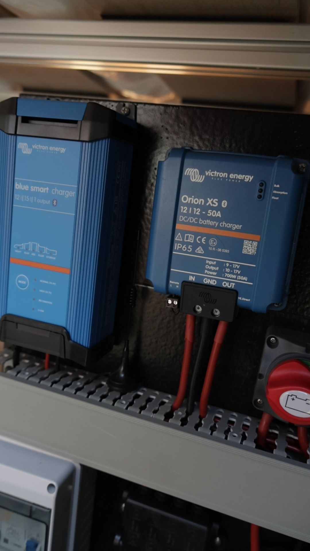 Battery charger units