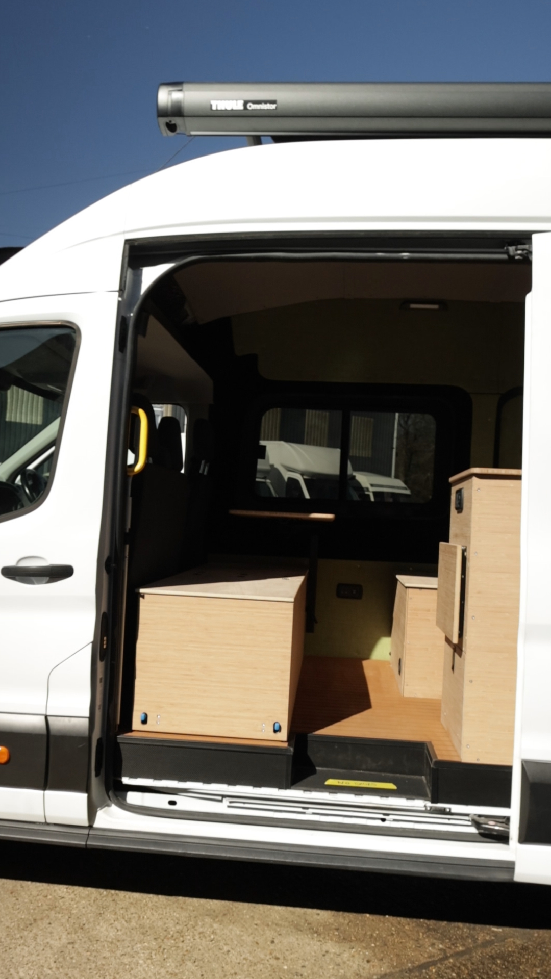 Van with Thule awning