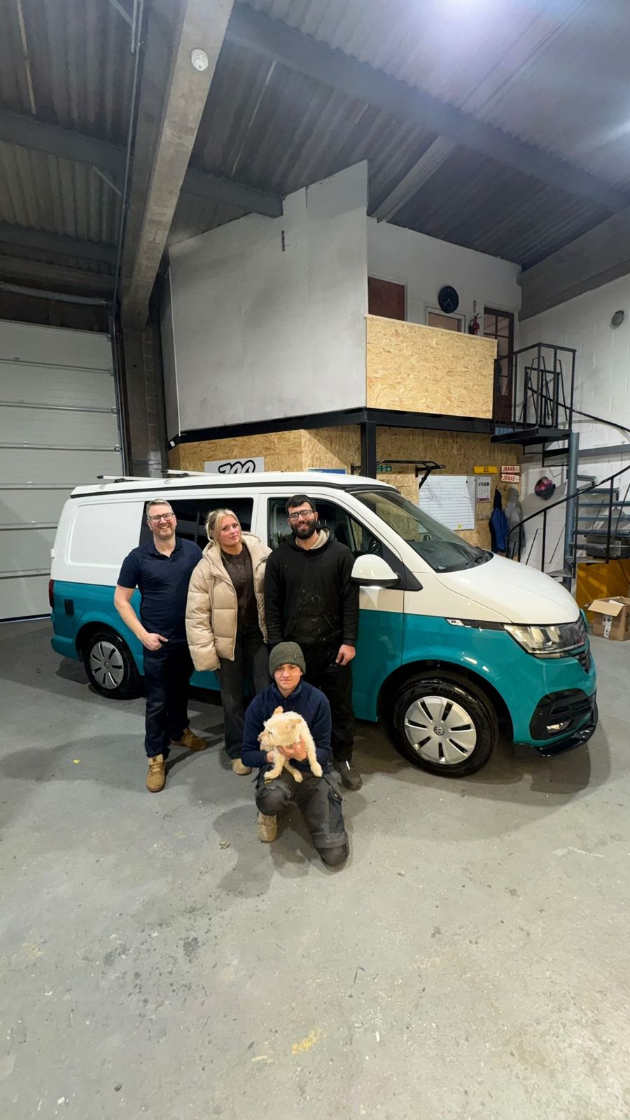 JCC LTD team member working in the automotive workshop