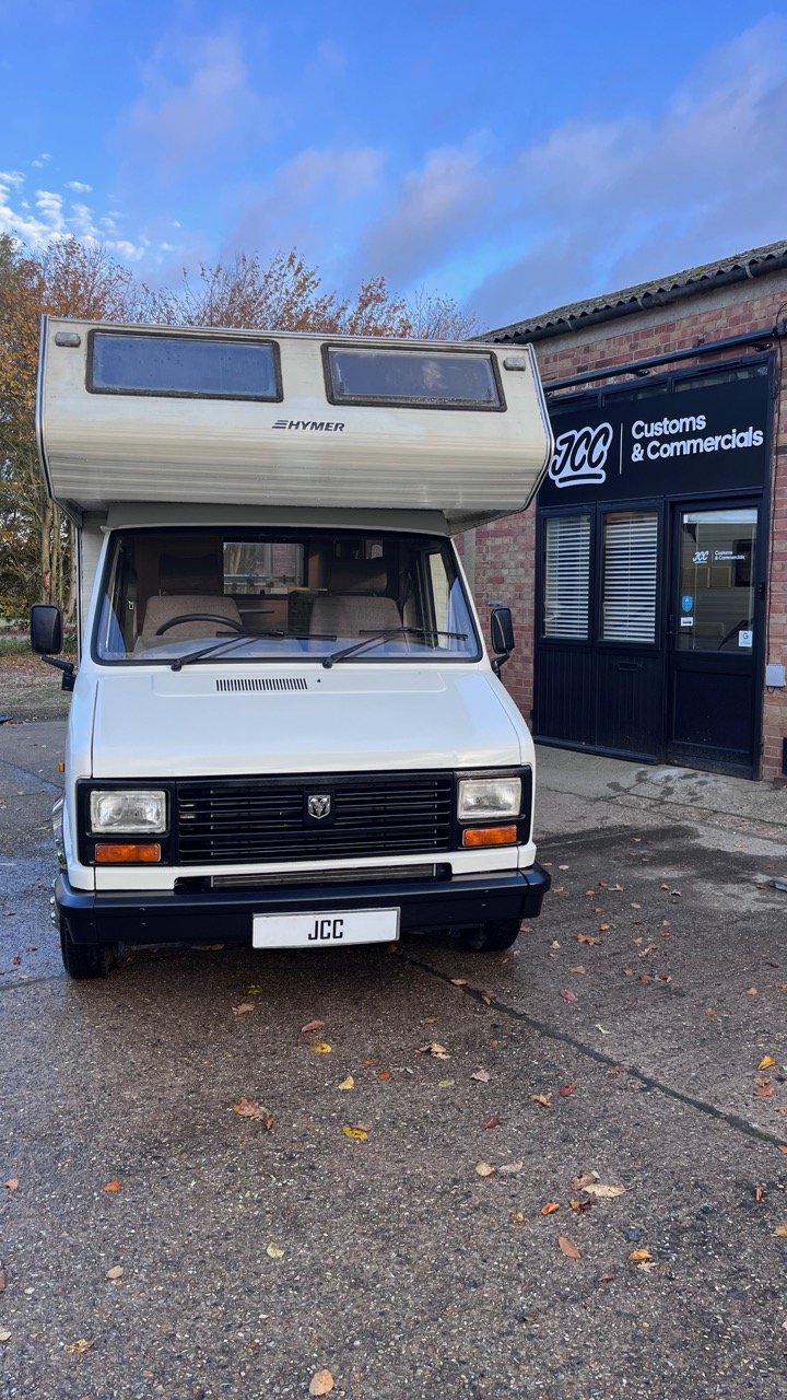 Custom campervan interior work